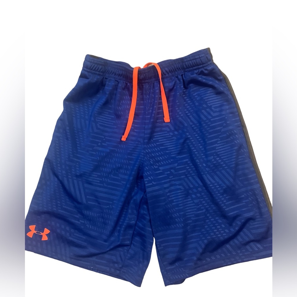 Under Armour Kids Blue and Orange Shorts